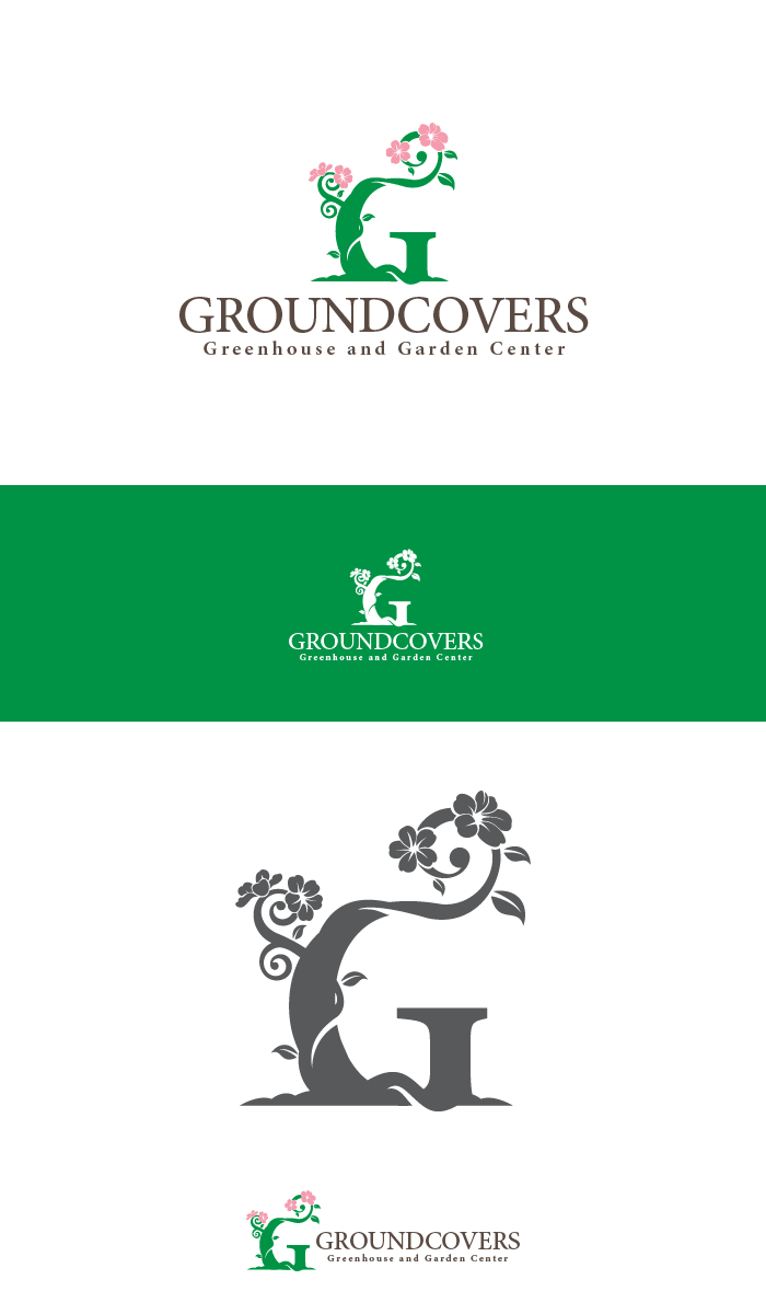 Logo Design by crizzyARTz for Groundcovers Greenhouse | Design #16551628