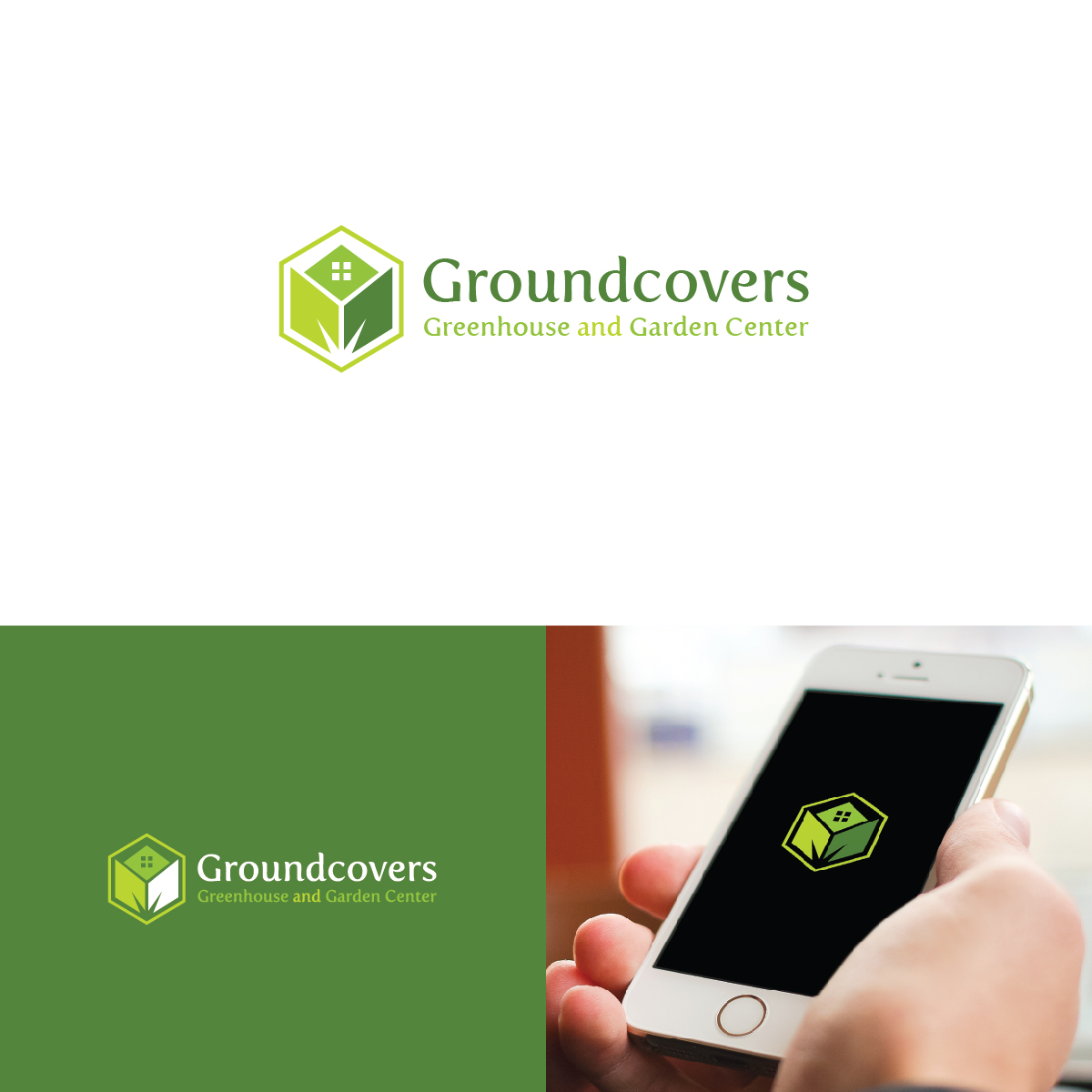 Logo Design by Deziners Zone for Groundcovers Greenhouse | Design #16528212