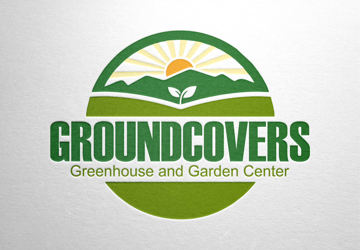 Logo Design by Dr.Z for Groundcovers Greenhouse | Design #16520530
