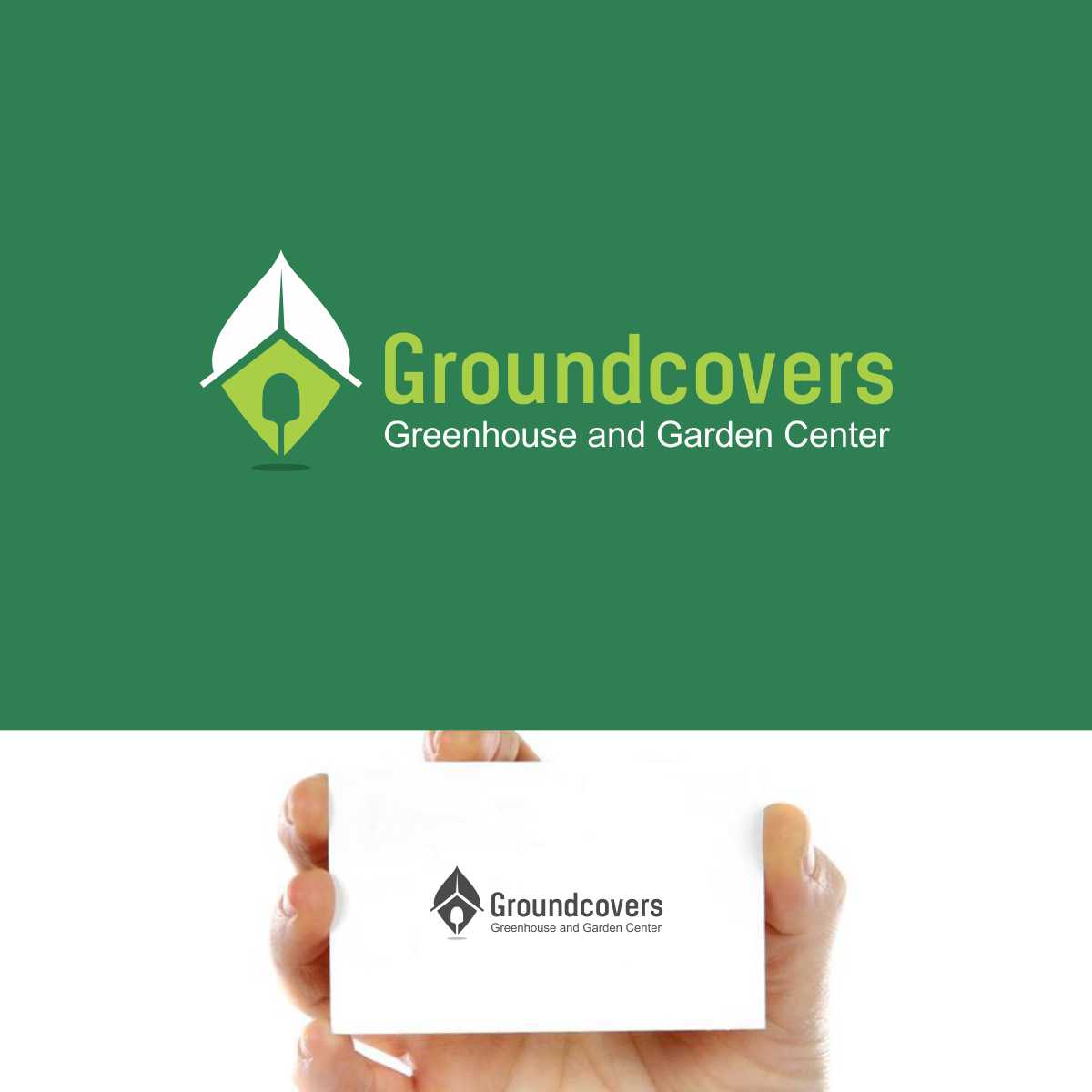 Logo Design by e-graphics for Groundcovers Greenhouse | Design #16523022