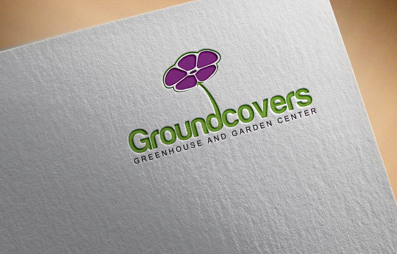 Logo Design by RHD for Groundcovers Greenhouse | Design #16529363