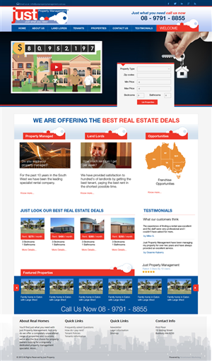 Web Design by uk for Streetsmart Marketing | Design: #2661254