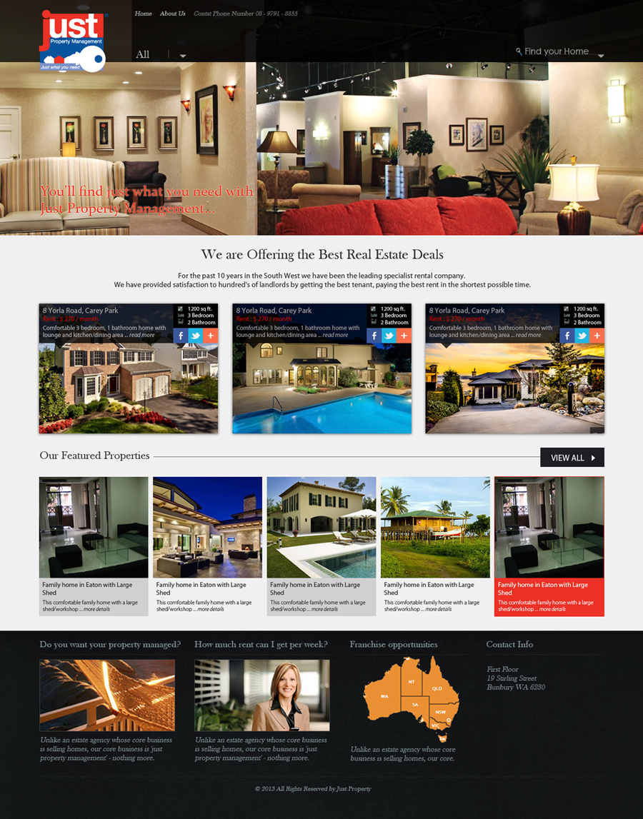 Web Design by TokiMoki for Streetsmart Marketing | Design #2686923