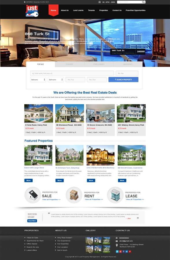 Web Design by Jessi Siriit for Streetsmart Marketing | Design #2679780