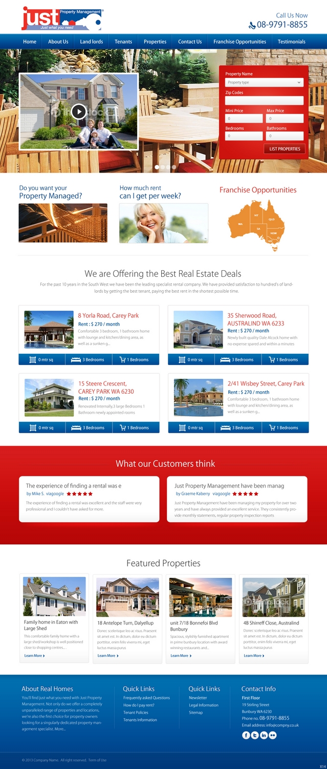 Web Design by pb for Streetsmart Marketing | Design #2669362