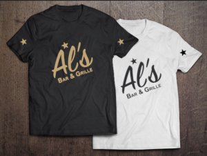Al's Bar  | T-shirt Design by lemosys infotech