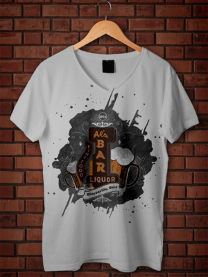 Al's Bar  | Diseño de Camiseta por SAI DESIGNS