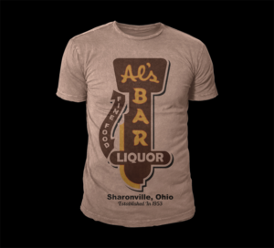 Al's Bar  | Diseño de Camiseta por D'Mono
