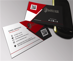 Business Card Design by Ahmer Mir