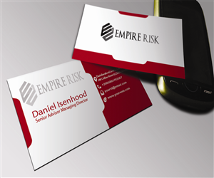 Business Card Design by Ahmer Mir for EMPIRE RISK | Design: #2657414