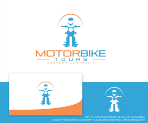 Logo Design by alvinnavarra for Motorbike Tours Western Australia | Design: #16633386
