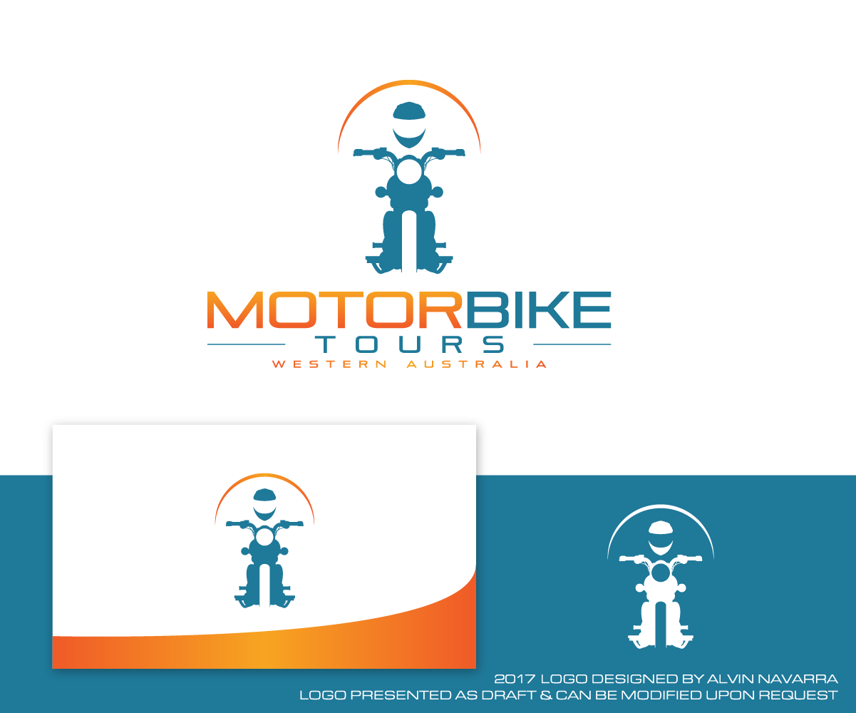 Logo Design by alvinnavarra for Motorbike Tours Western Australia | Design #16633397