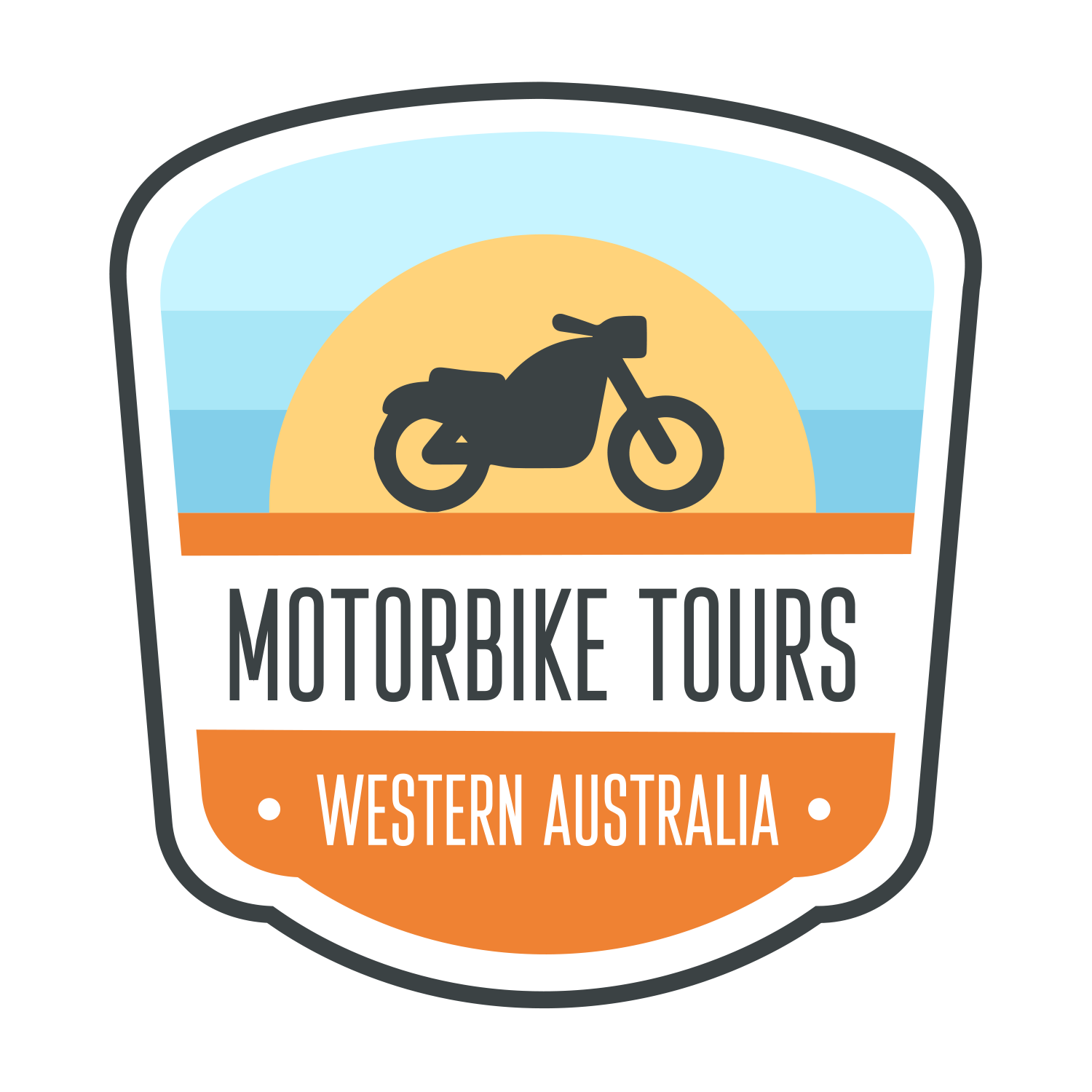 Logo Design by Artur Zherdetskii for Motorbike Tours Western Australia | Design: #16666730