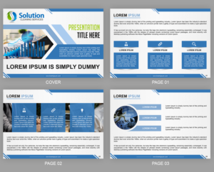 Professional Commercial Cleaning  Business needing fresh professional designs for stationary | Diseño de Papelería por SAI DESIGNS