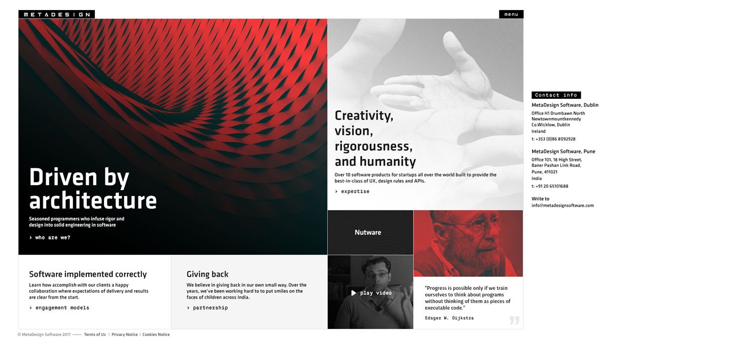 Web Design par WYSIWYG pour MetaDesign Software | Design #16703430