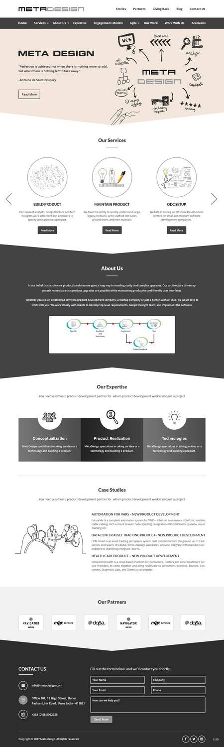 Diseño Web por pb para MetaDesign Software | Diseño #16538835