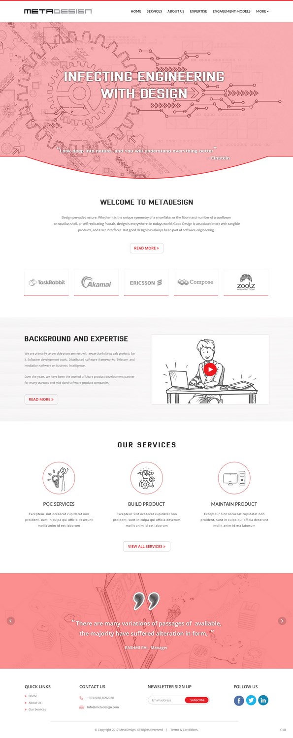 Web Design par pb pour MetaDesign Software | Design #16546237