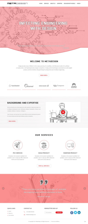 Web Design par pb pour MetaDesign Software | Design : #16546237