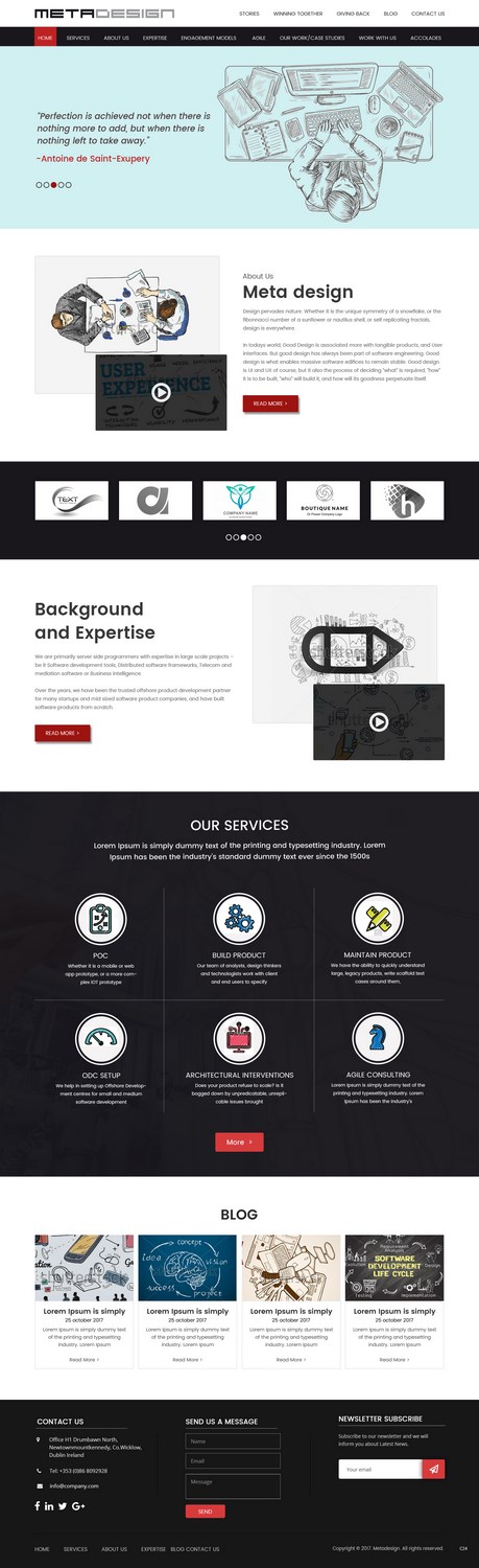 Diseño Web por pb para MetaDesign Software | Diseño #16546239