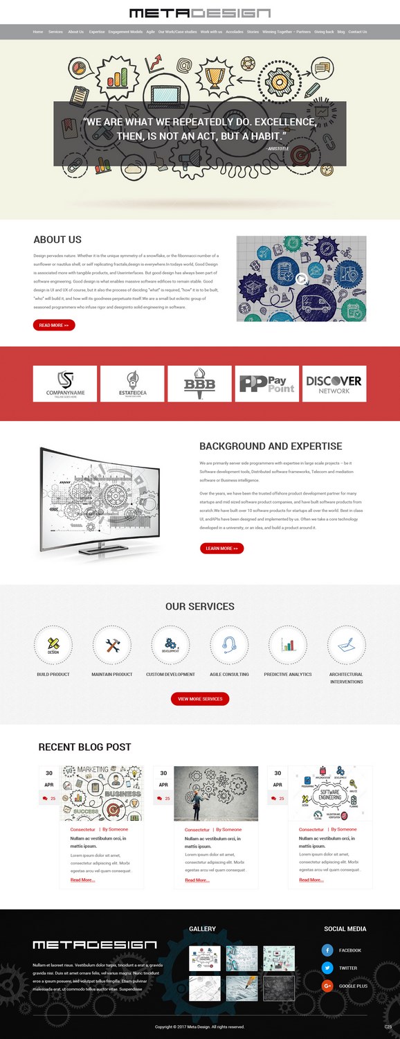 Web-Design von pb für MetaDesign Software | Design #16546250