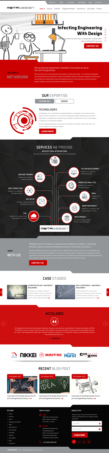 Diseño Web por rightway para MetaDesign Software | Diseño #16549738