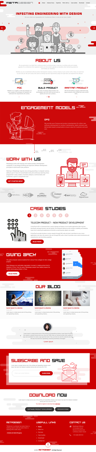 Web Design by rightway for MetaDesign Software | Design #16549739