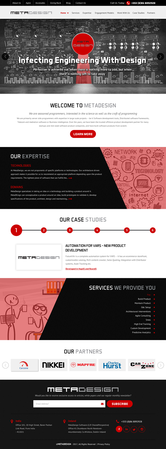 Web Design by rightway for MetaDesign Software | Design #16549740