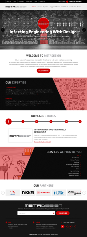 Web Design par rightway pour MetaDesign Software | Design : #16549740