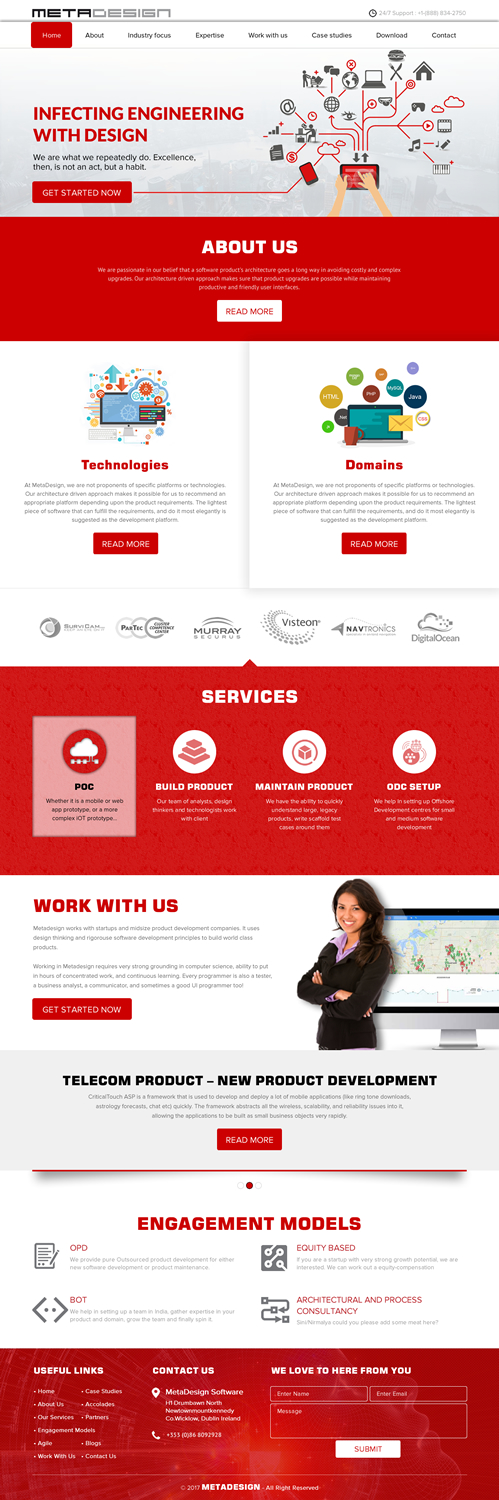 Diseño Web por rightway para MetaDesign Software | Diseño #16549741