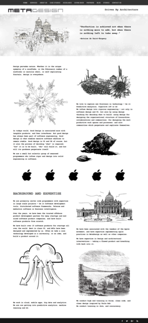 Web Design par CharaFathimalil pour MetaDesign Software | Design : #16534765