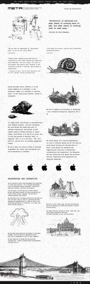 Web Design par CharaFathimalil pour MetaDesign Software | Design : #16567758