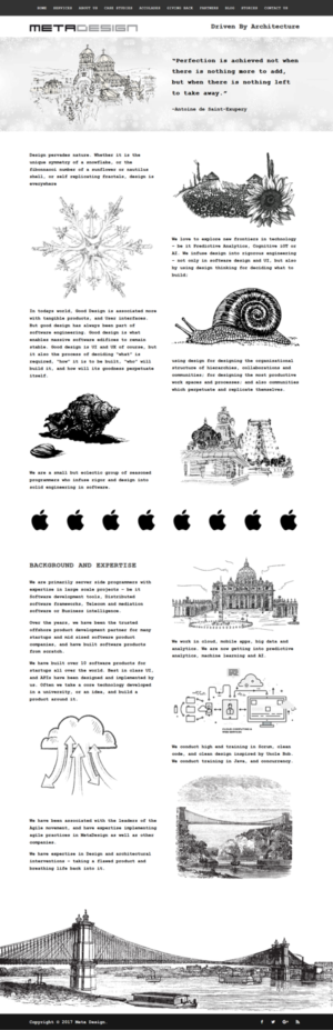 Web Design par CharaFathimalil pour MetaDesign Software | Design : #16576298