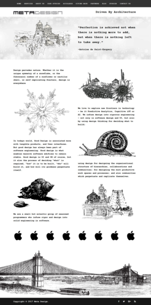 Web Design par CharaFathimalil pour MetaDesign Software | Design : #16600139