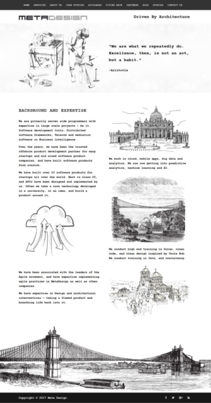 Web Design par CharaFathimalil pour MetaDesign Software | Design : #16600227