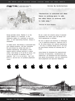 Web Design by CharaFathimalil for MetaDesign Software | Design #16620762