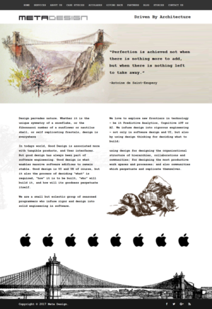Web Design par CharaFathimalil pour MetaDesign Software | Design : #16681856