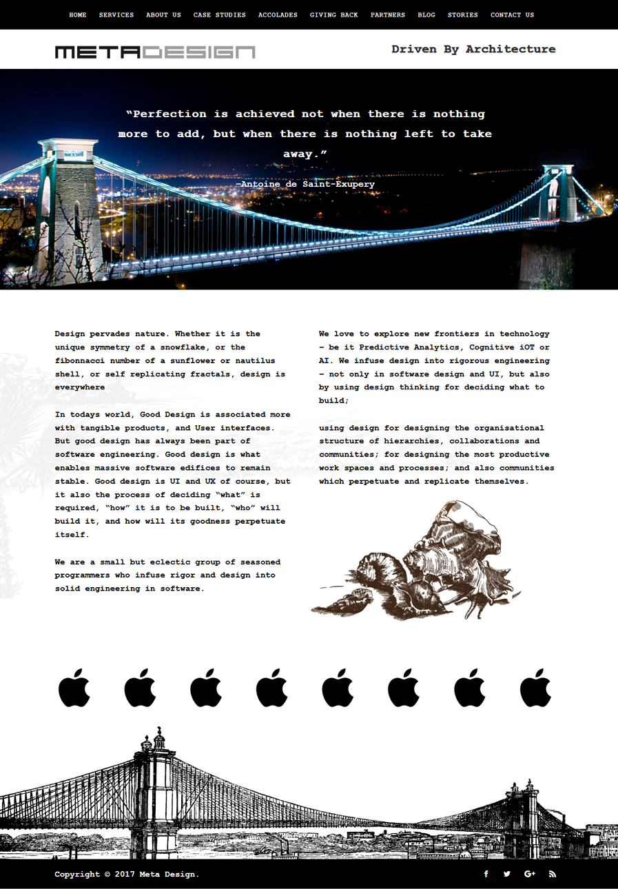 Diseño Web por CharaFathimalil para MetaDesign Software | Diseño #16682369