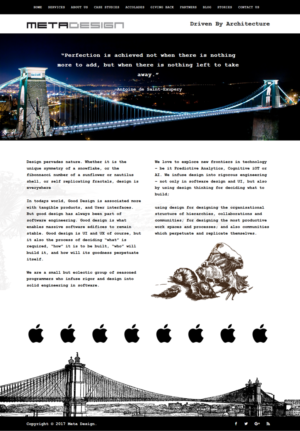 Web Design par CharaFathimalil pour MetaDesign Software | Design : #16682369