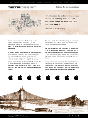 Web Design par CharaFathimalil pour MetaDesign Software | Design : #16700302