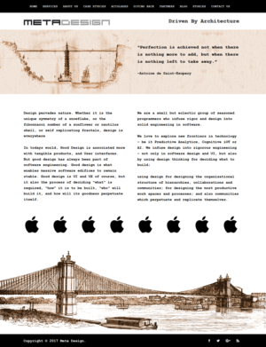 Web Design par CharaFathimalil pour MetaDesign Software | Design : #16701013