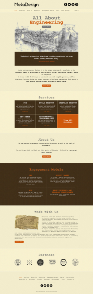 Web Design by dribbble