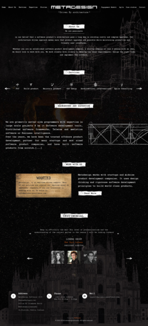 Web Design by Da Miracle for MetaDesign Software | Design #16698307