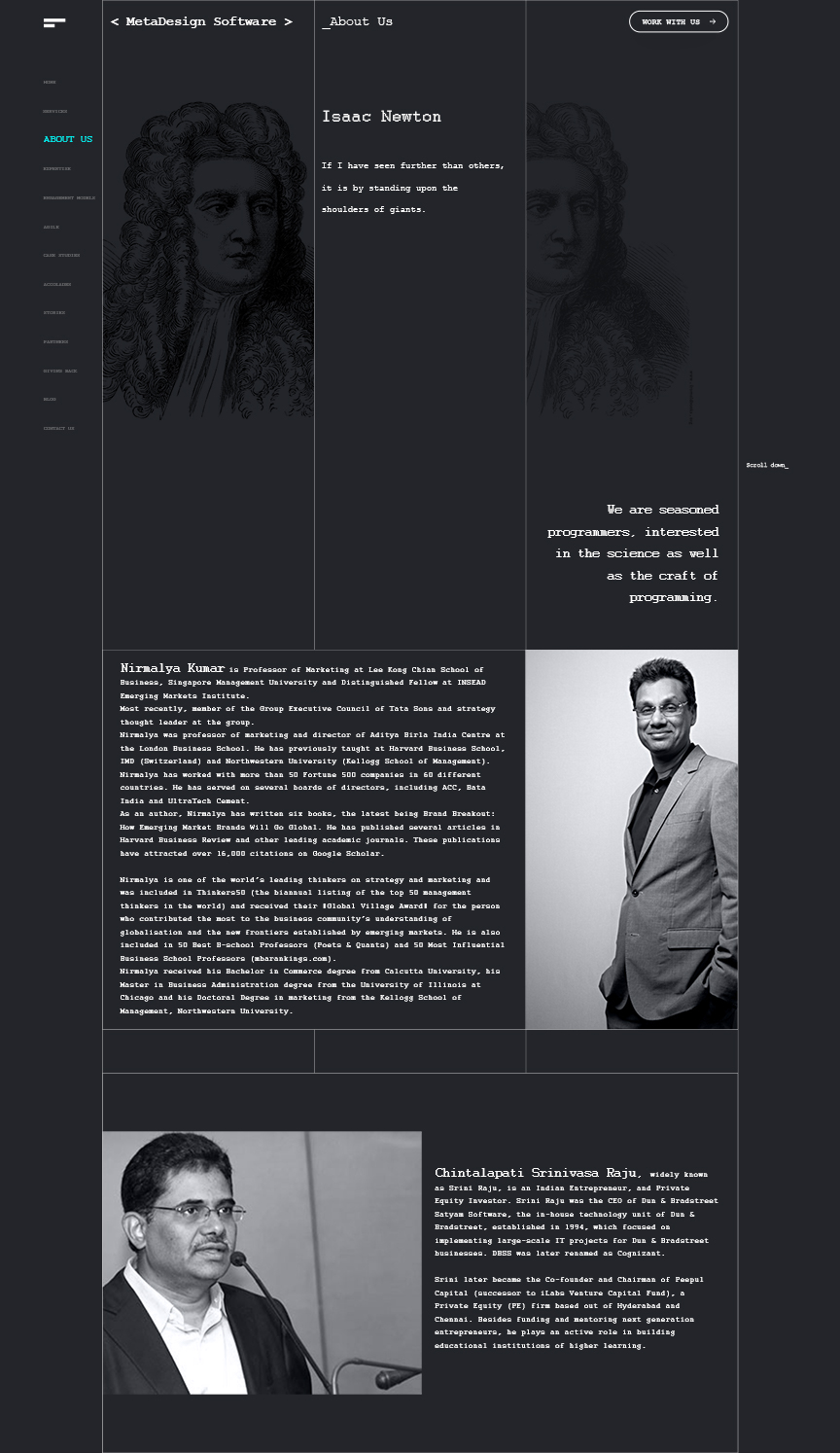 Web Design by insert name here for MetaDesign Software | Design #16608552