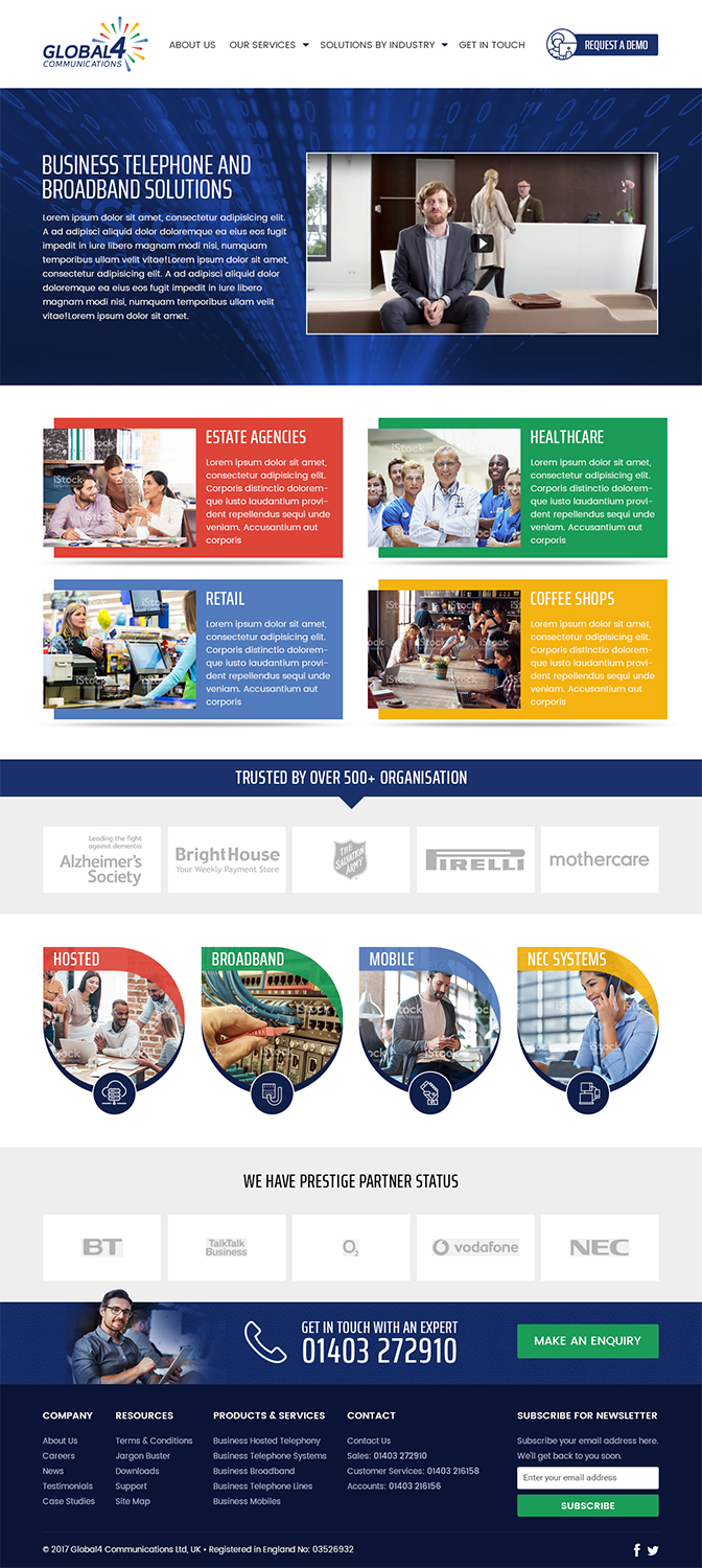 Web Design by RupalTechno for this project | Design #16635230