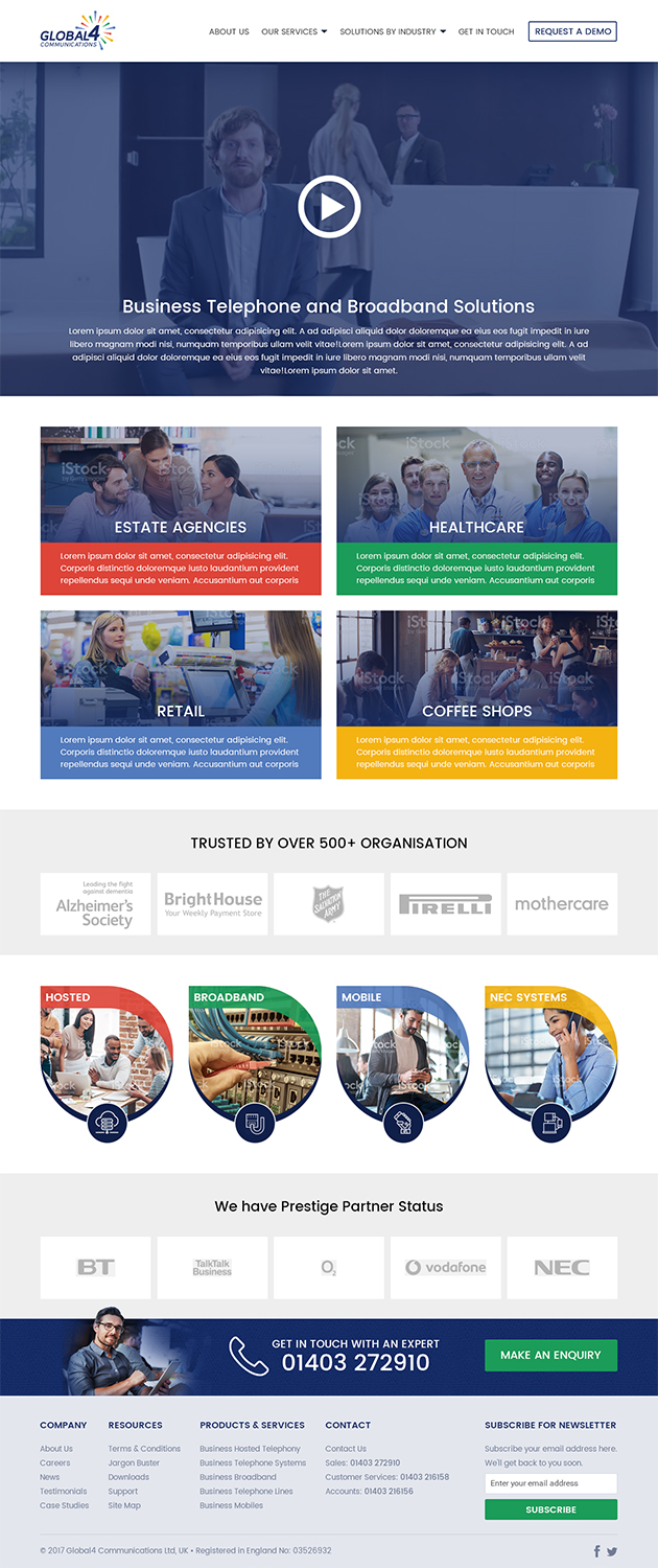 Web Design by RupalTechno for this project | Design #16640876