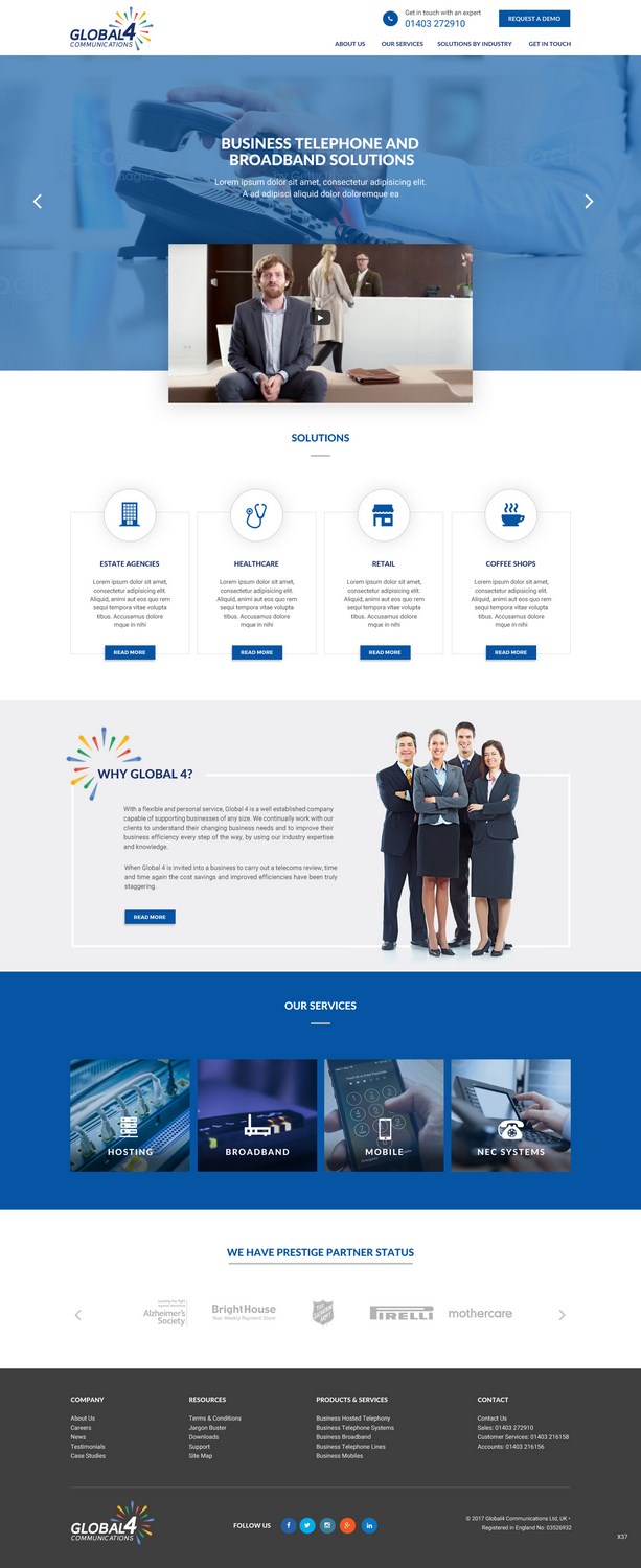 Web Design by pb for this project | Design #16572921