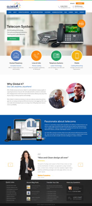 Diseño Web por Xclusive Designers para este proyecto | Diseño: #16556900