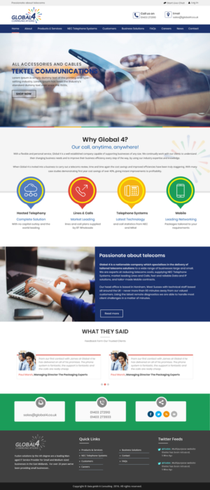 Diseño Web por Xclusive Designers para este proyecto | Diseño: #16569068