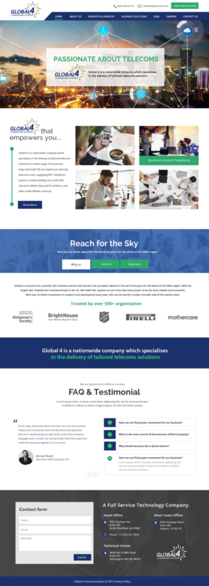 Web Design par Xclusive Designers pour ce projet | Design #16626993