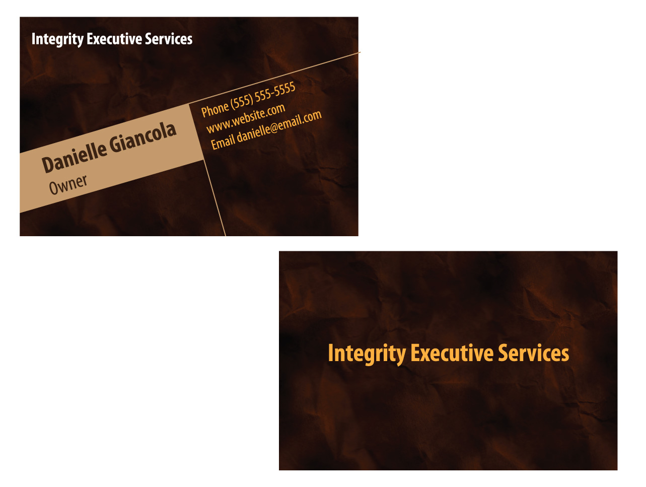 Business Card Design by viniandra for this project | Design #609935
